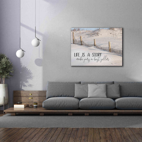 Image of 'Life is a Story' by Lori Deiter, Canvas Wall Art,54 x 40