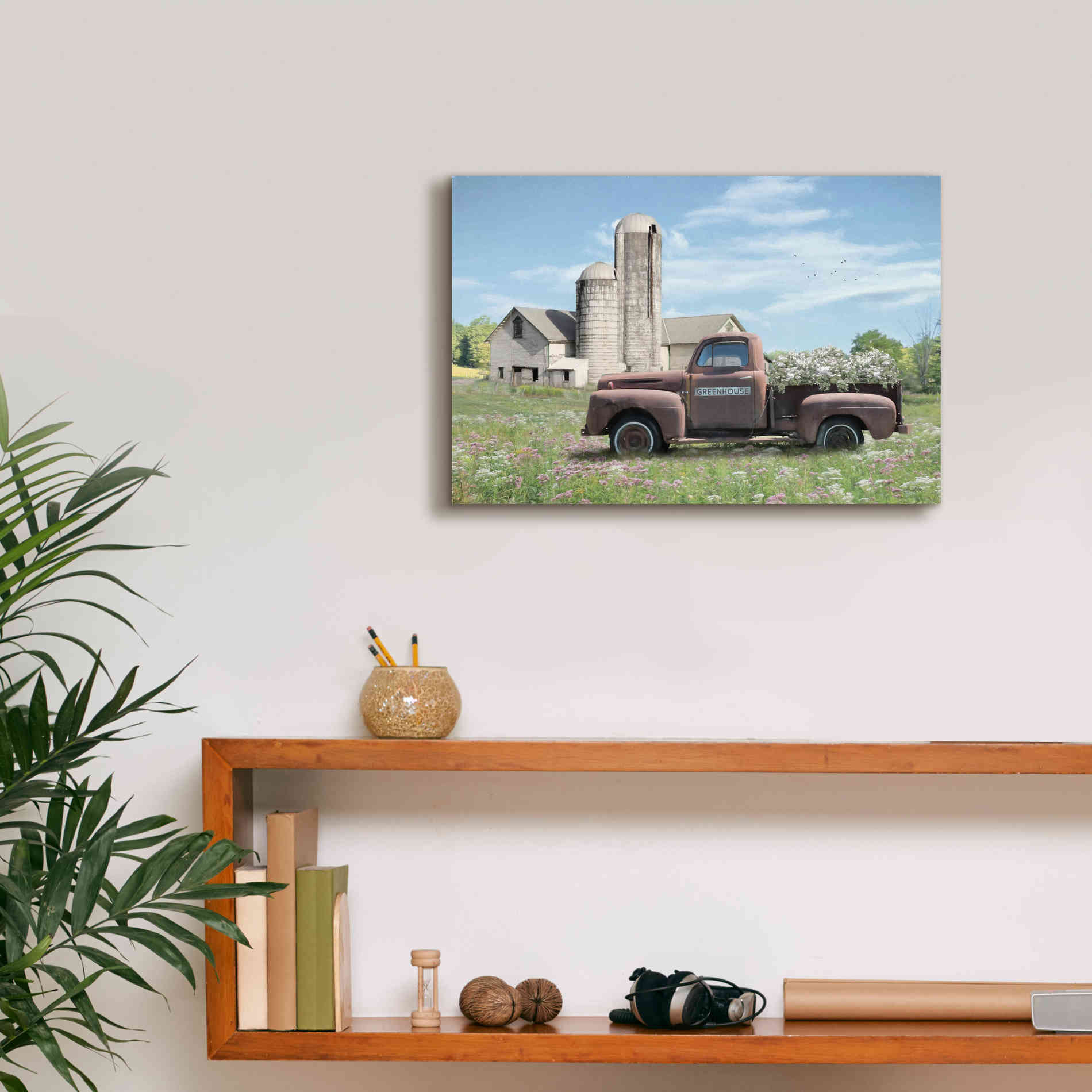 'Annville Summer Fields' by Lori Deiter, Canvas Wall Art,18 x 12