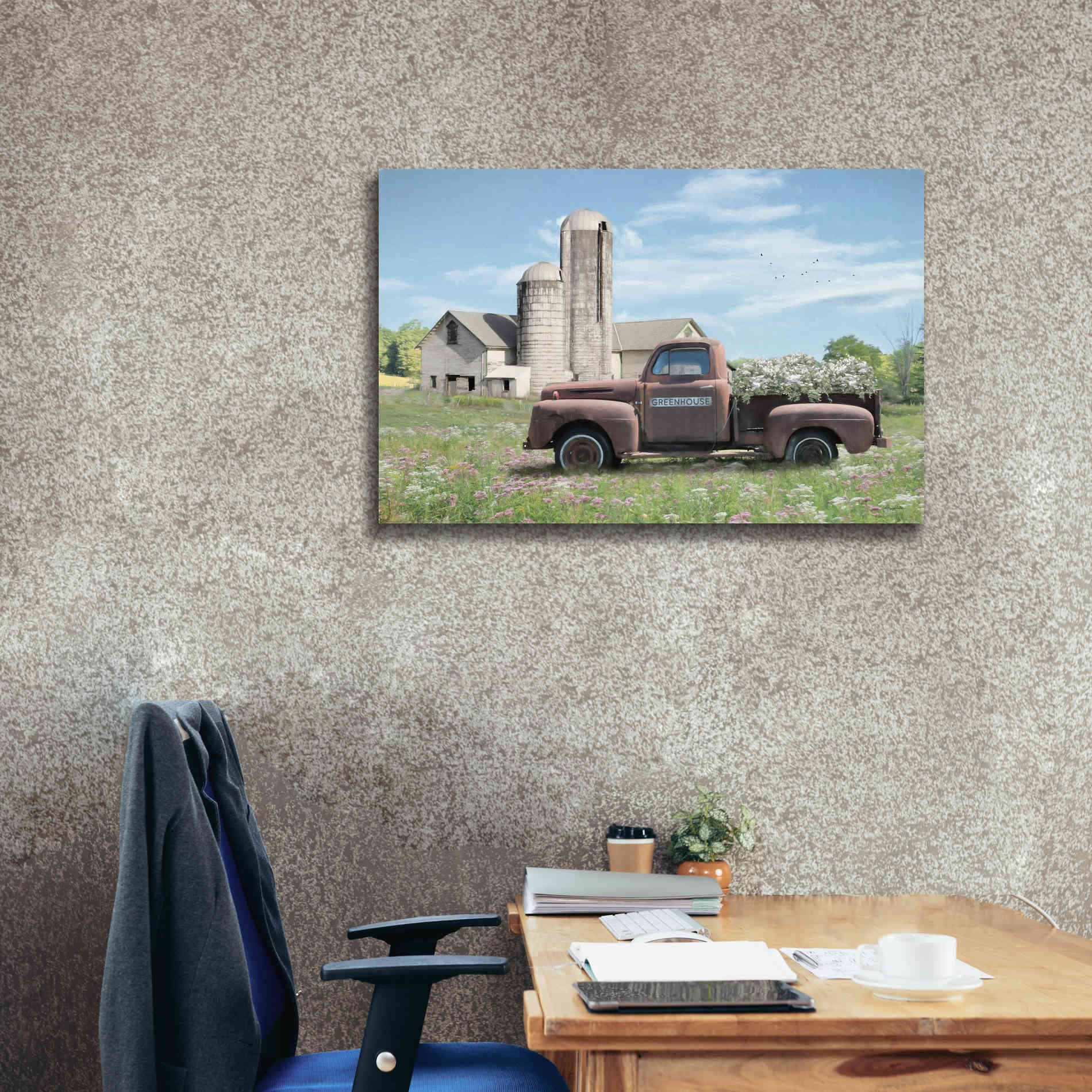 'Annville Summer Fields' by Lori Deiter, Canvas Wall Art,40 x 26