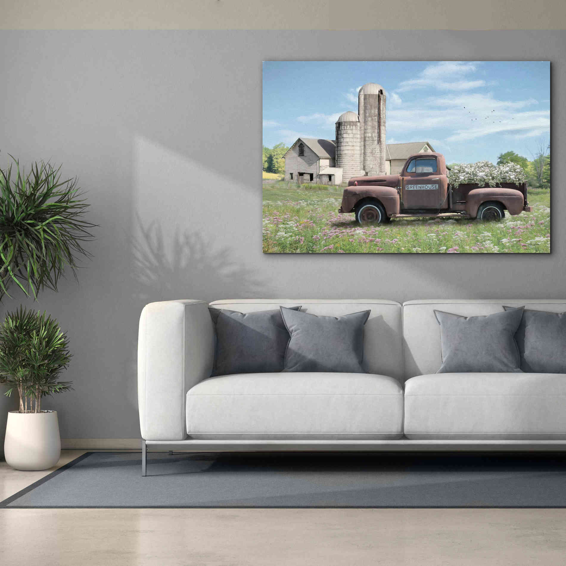 'Annville Summer Fields' by Lori Deiter, Canvas Wall Art,60 x 40