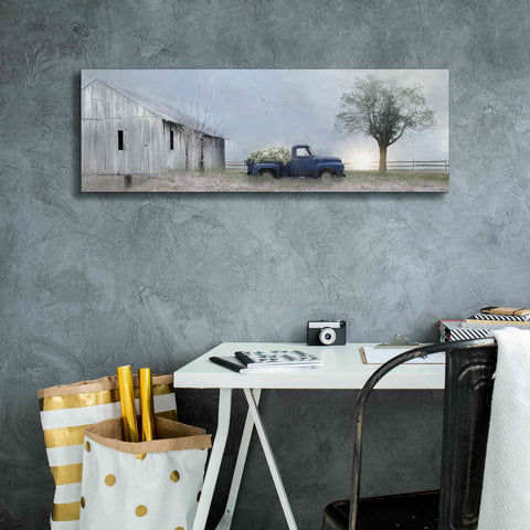 Image of 'Jonestown Barn' by Lori Deiter, Canvas Wall Art,36 x 12