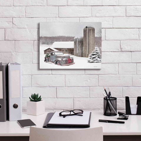 Image of 'North Country Christmas' by Lori Deiter, Canvas Wall Art,16 x 12