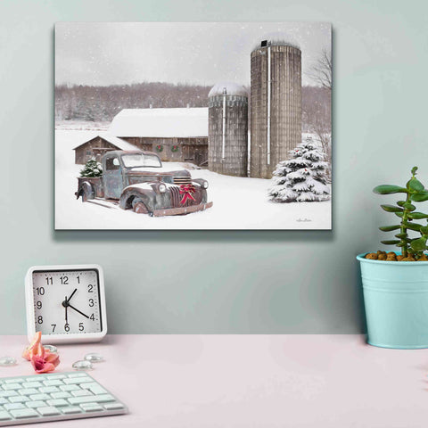 Image of 'North Country Christmas' by Lori Deiter, Canvas Wall Art,16 x 12