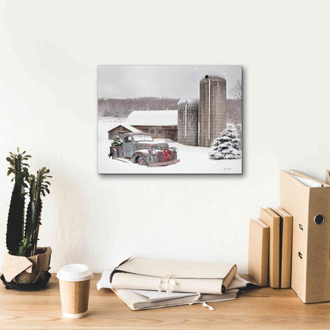 Image of 'North Country Christmas' by Lori Deiter, Canvas Wall Art,16 x 12