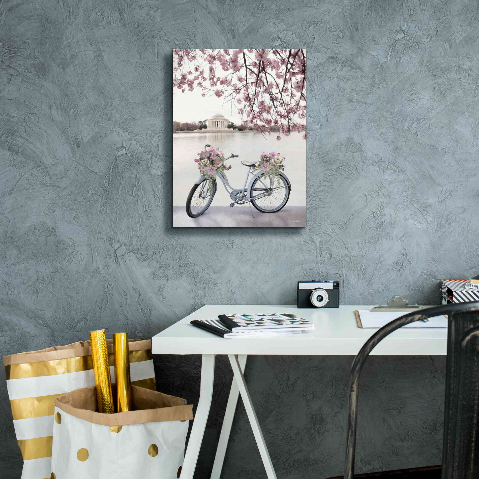 'Enjoy Beauty' by Lori Deiter, Canvas Wall Art,12 x 16