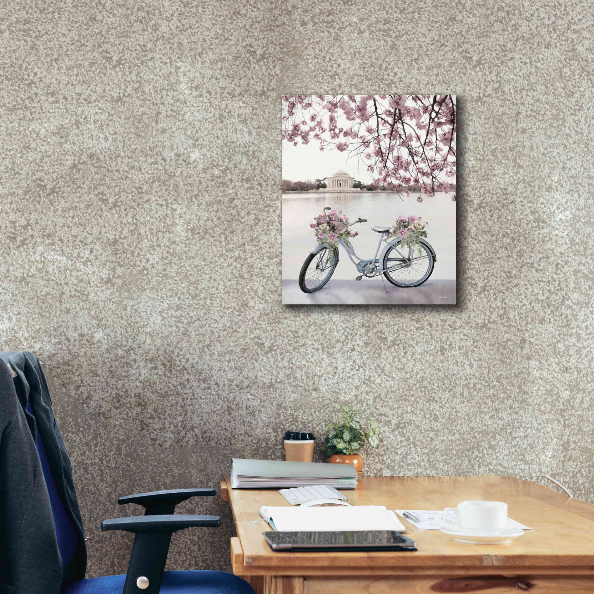 'Enjoy Beauty' by Lori Deiter, Canvas Wall Art,20 x 24