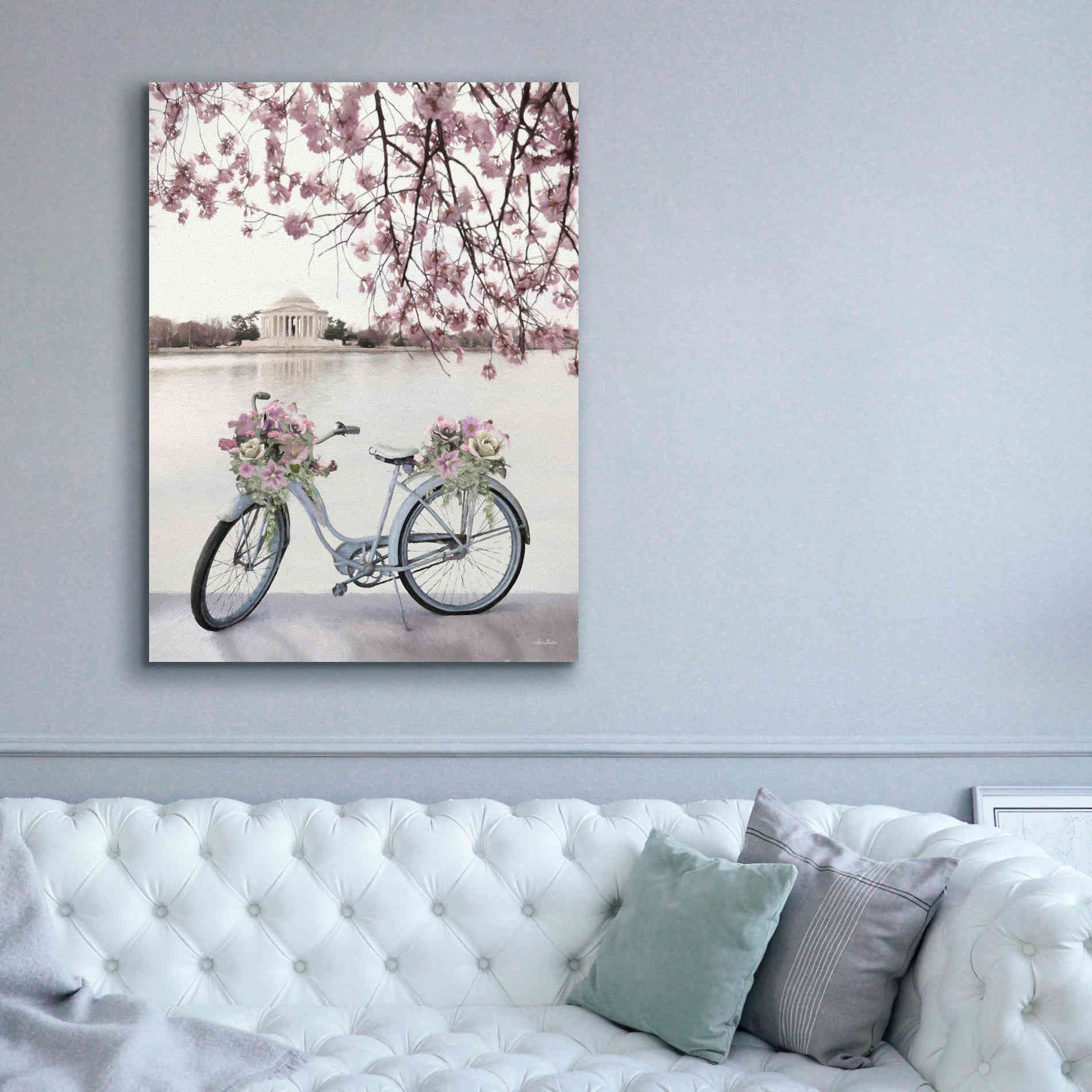 'Enjoy Beauty' by Lori Deiter, Canvas Wall Art,40 x 54