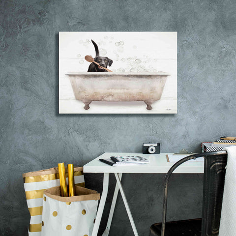Image of 'Scrubbing Bubbles' by Lori Deiter, Canvas Wall Art,26 x 18
