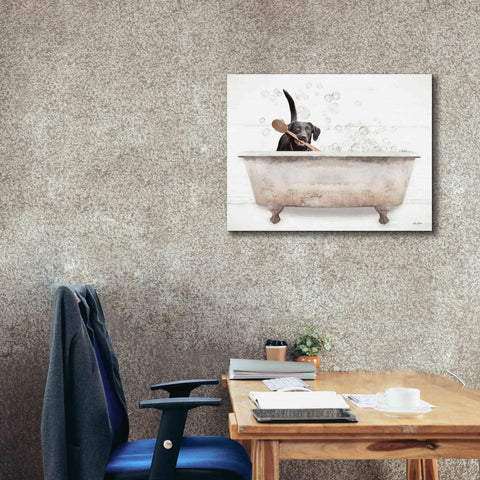 Image of 'Scrubbing Bubbles' by Lori Deiter, Canvas Wall Art,34 x 26