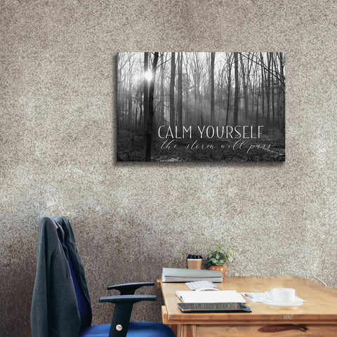 Image of 'Calm Yourself' by Lori Deiter, Canvas Wall Art,40 x 26
