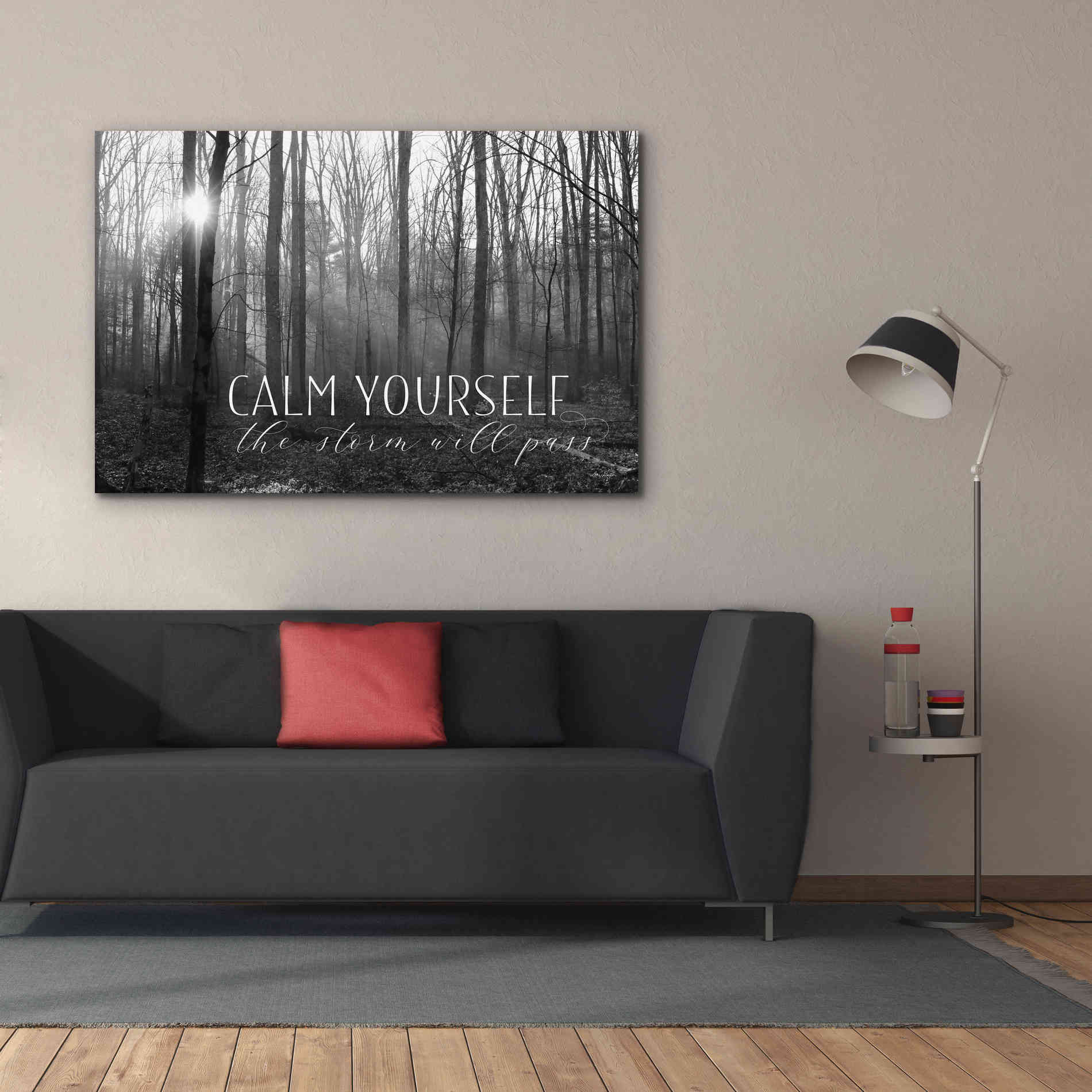 'Calm Yourself' by Lori Deiter, Canvas Wall Art,60 x 40