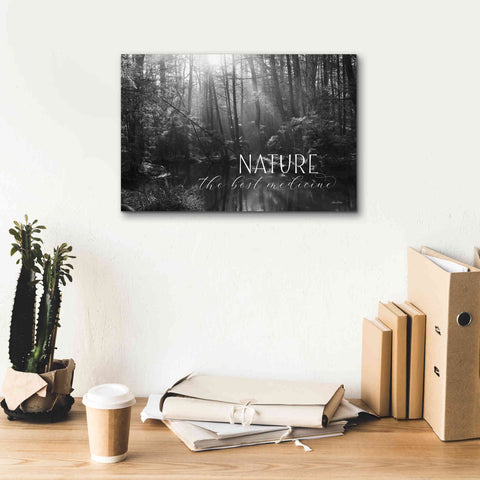 Image of 'Nature - The Best Medicine' by Lori Deiter, Canvas Wall Art,18 x 12