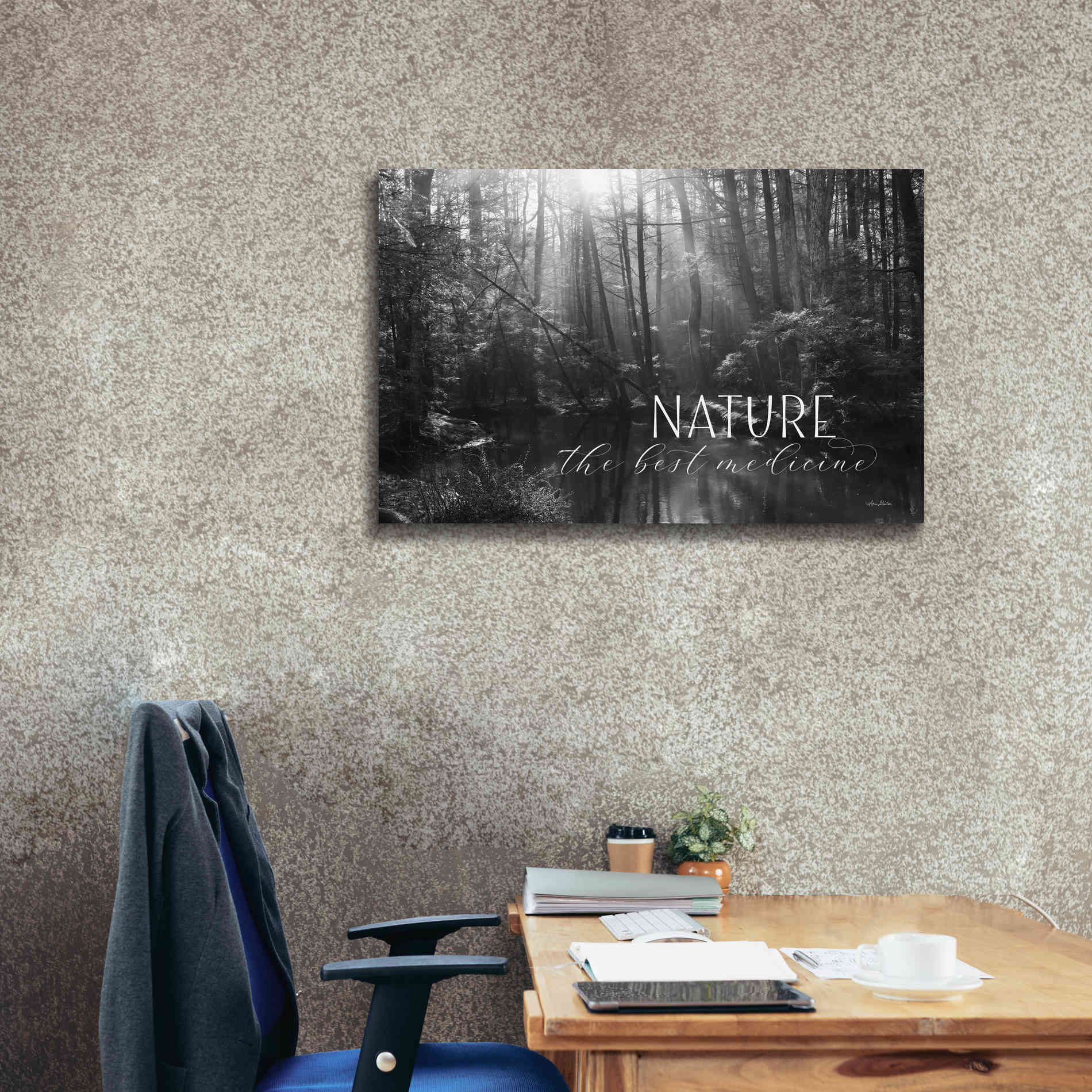 'Nature - The Best Medicine' by Lori Deiter, Canvas Wall Art,40 x 26