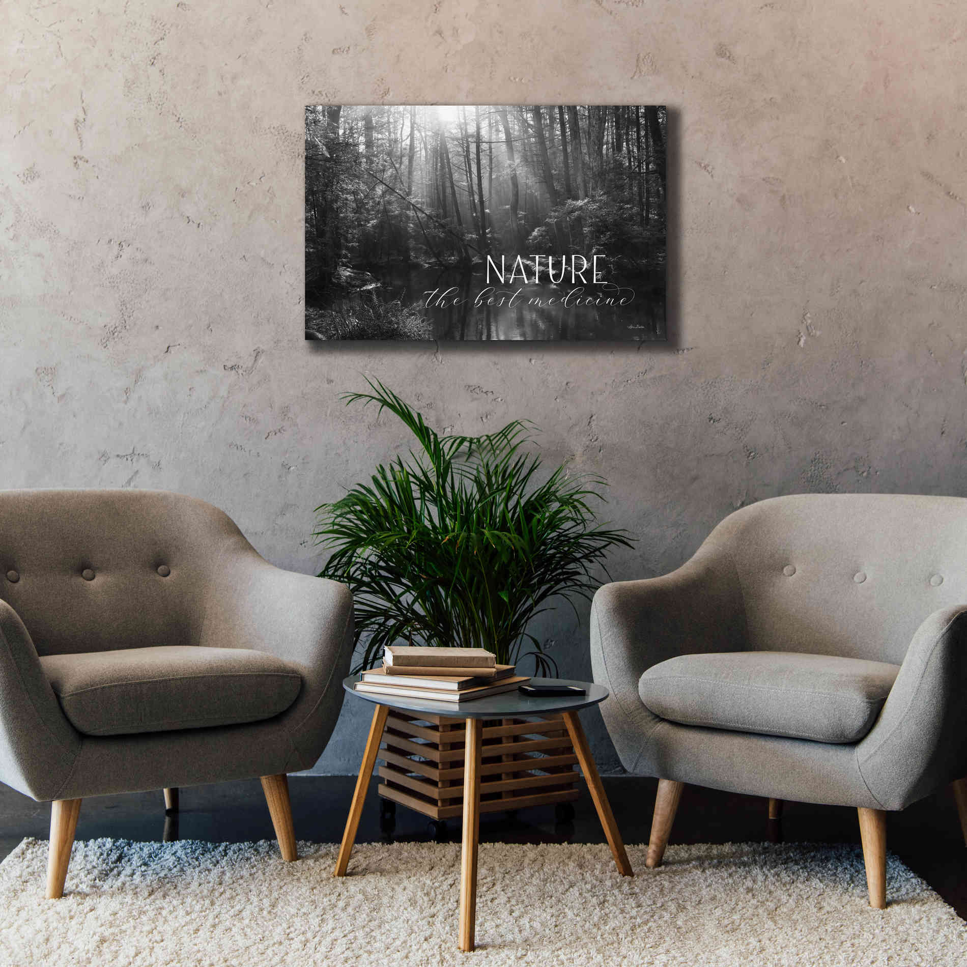 'Nature - The Best Medicine' by Lori Deiter, Canvas Wall Art,40 x 26