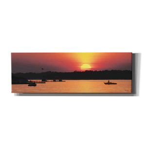 'River Sunset' by Lori Deiter, Canvas Wall Art