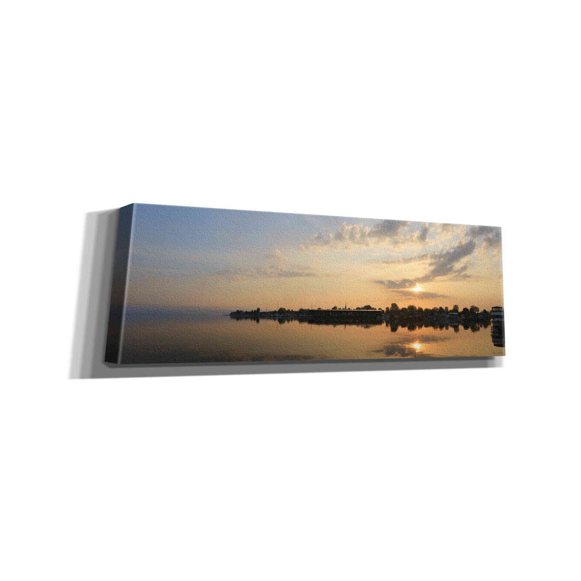 'French Bay Sunrise' by Lori Deiter, Canvas Wall Art