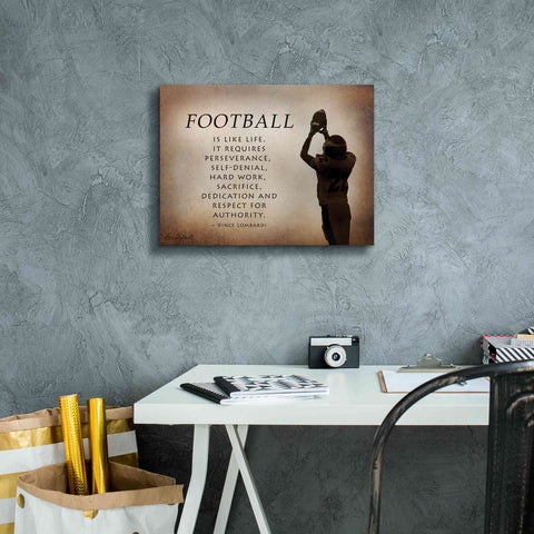 Image of 'The Catch' by Lori Deiter, Canvas Wall Art,16 x 12