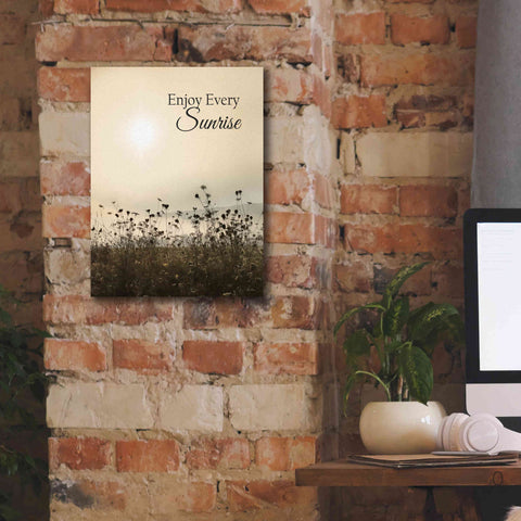 Image of 'Enjoy the Sunrise' by Lori Deiter, Canvas Wall Art,12 x 16