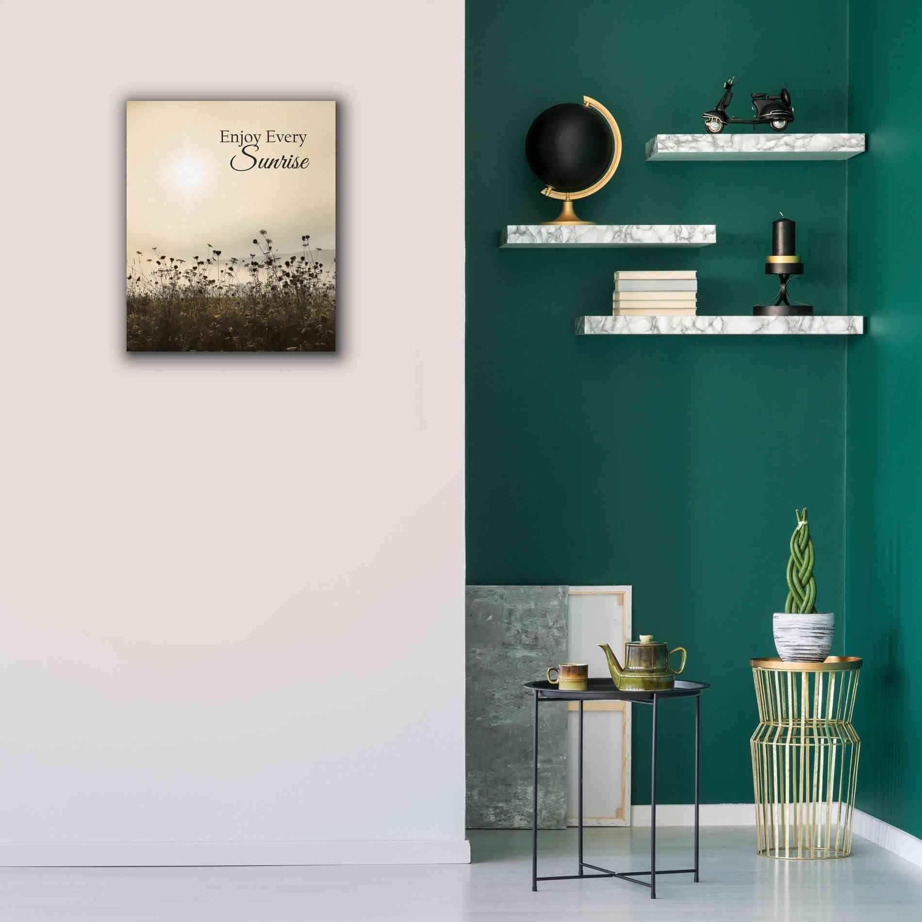 'Enjoy the Sunrise' by Lori Deiter, Canvas Wall Art,20 x 24