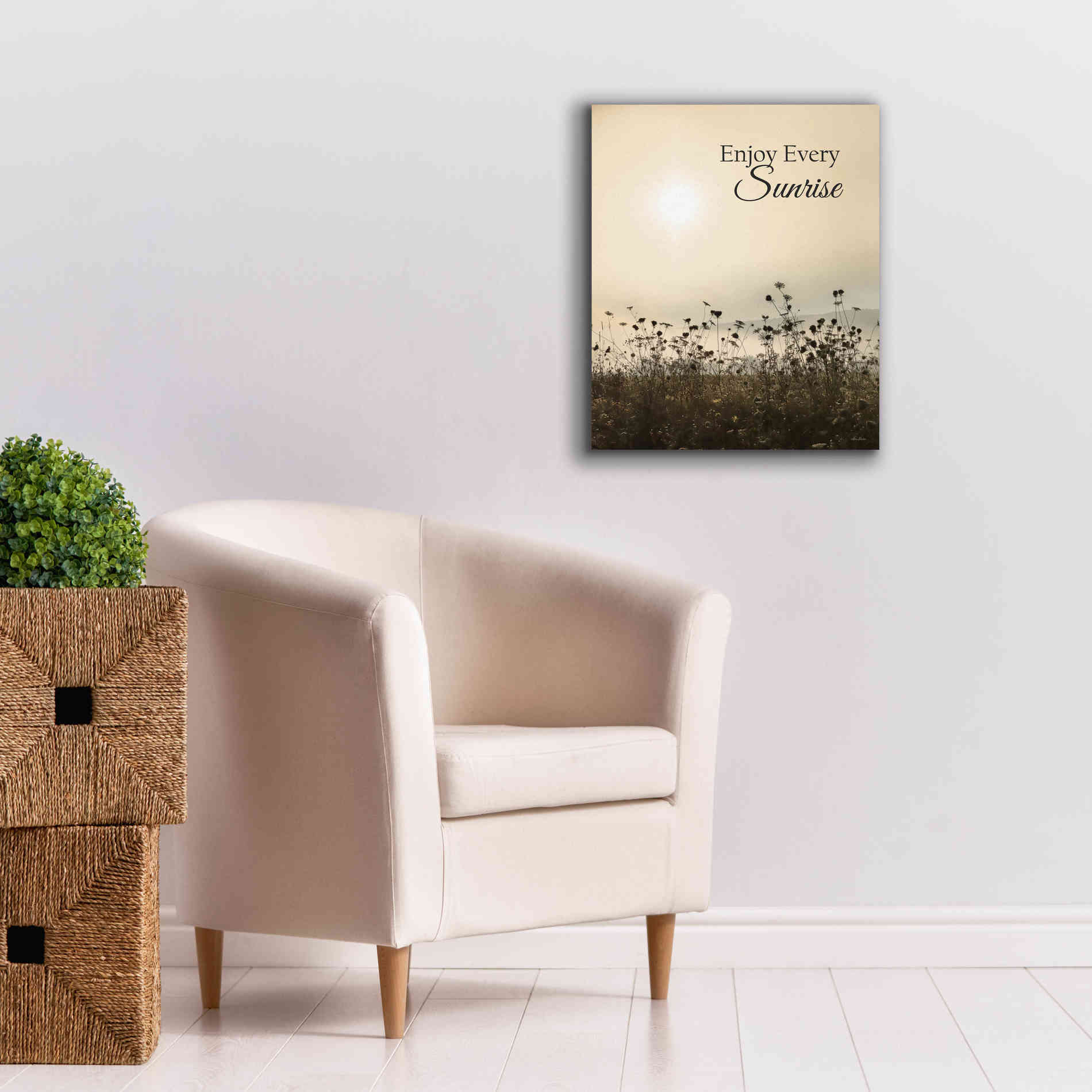 'Enjoy the Sunrise' by Lori Deiter, Canvas Wall Art,20 x 24