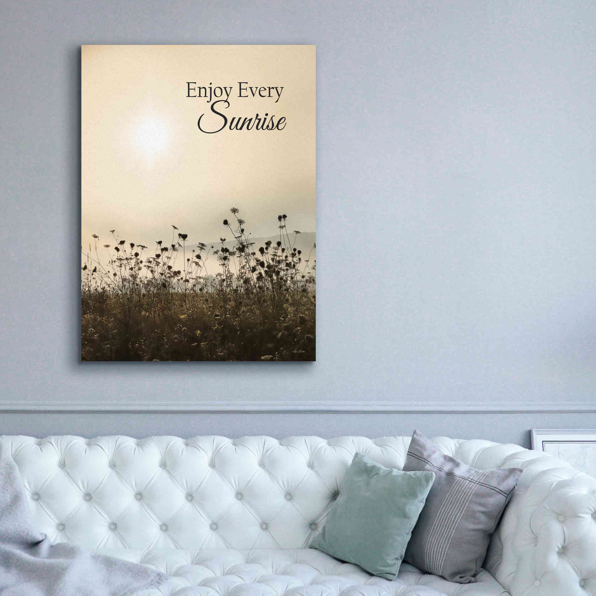 'Enjoy the Sunrise' by Lori Deiter, Canvas Wall Art,40 x 54
