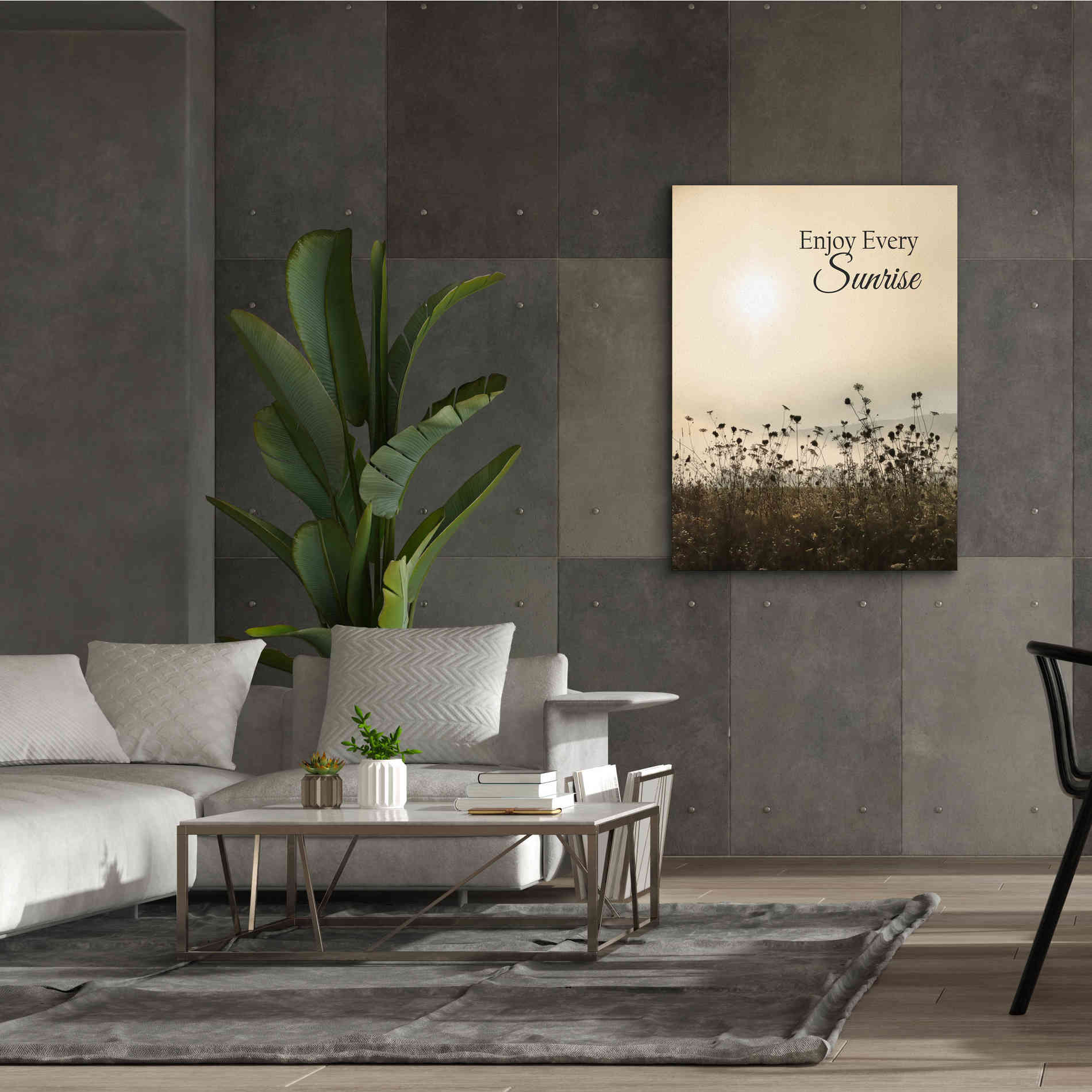 'Enjoy the Sunrise' by Lori Deiter, Canvas Wall Art,40 x 54