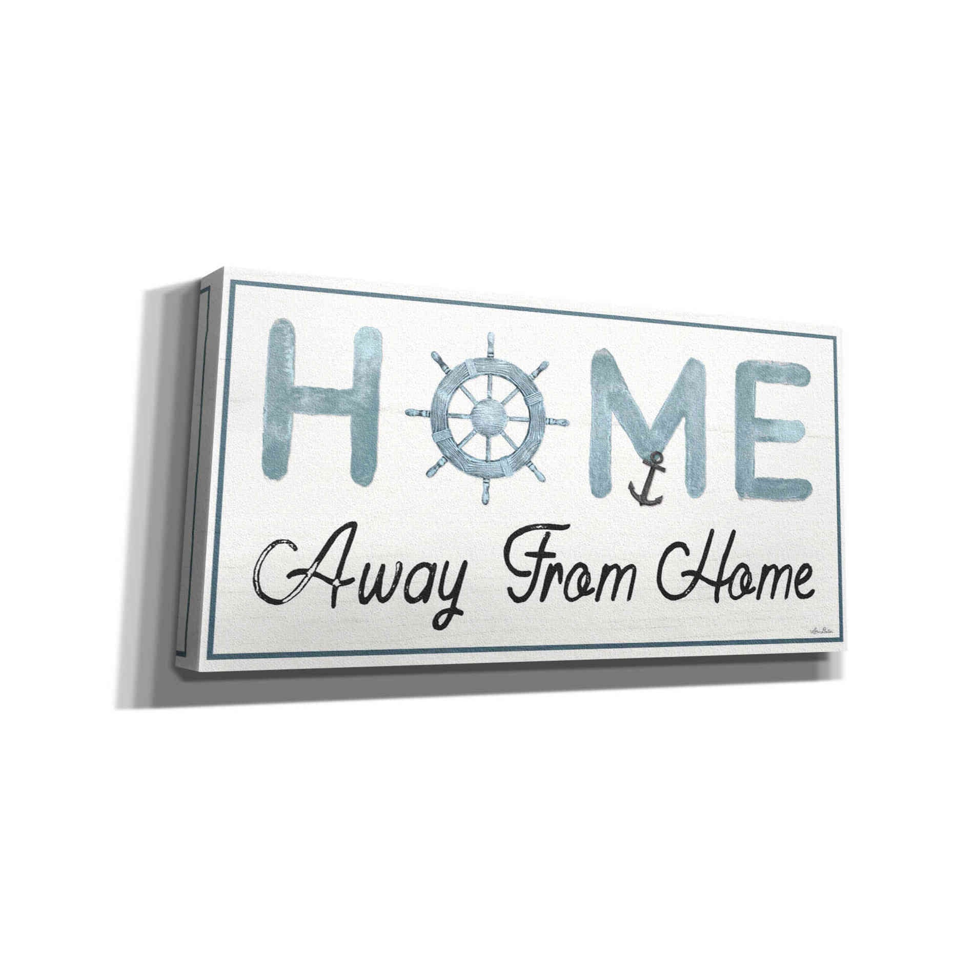 'Nautical Home Away from Home II' by Lori Deiter, Canvas Wall Art