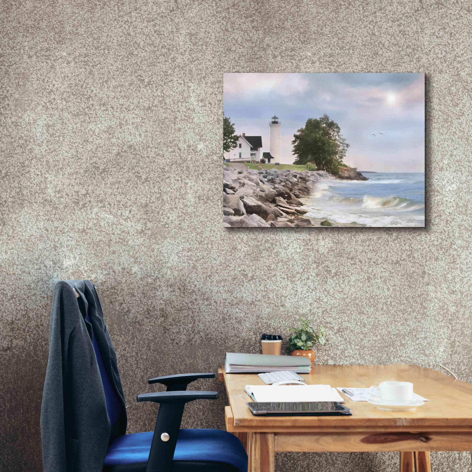 'Afternoon at Tibbetts Point' by Lori Deiter, Canvas Wall Art,34 x 26