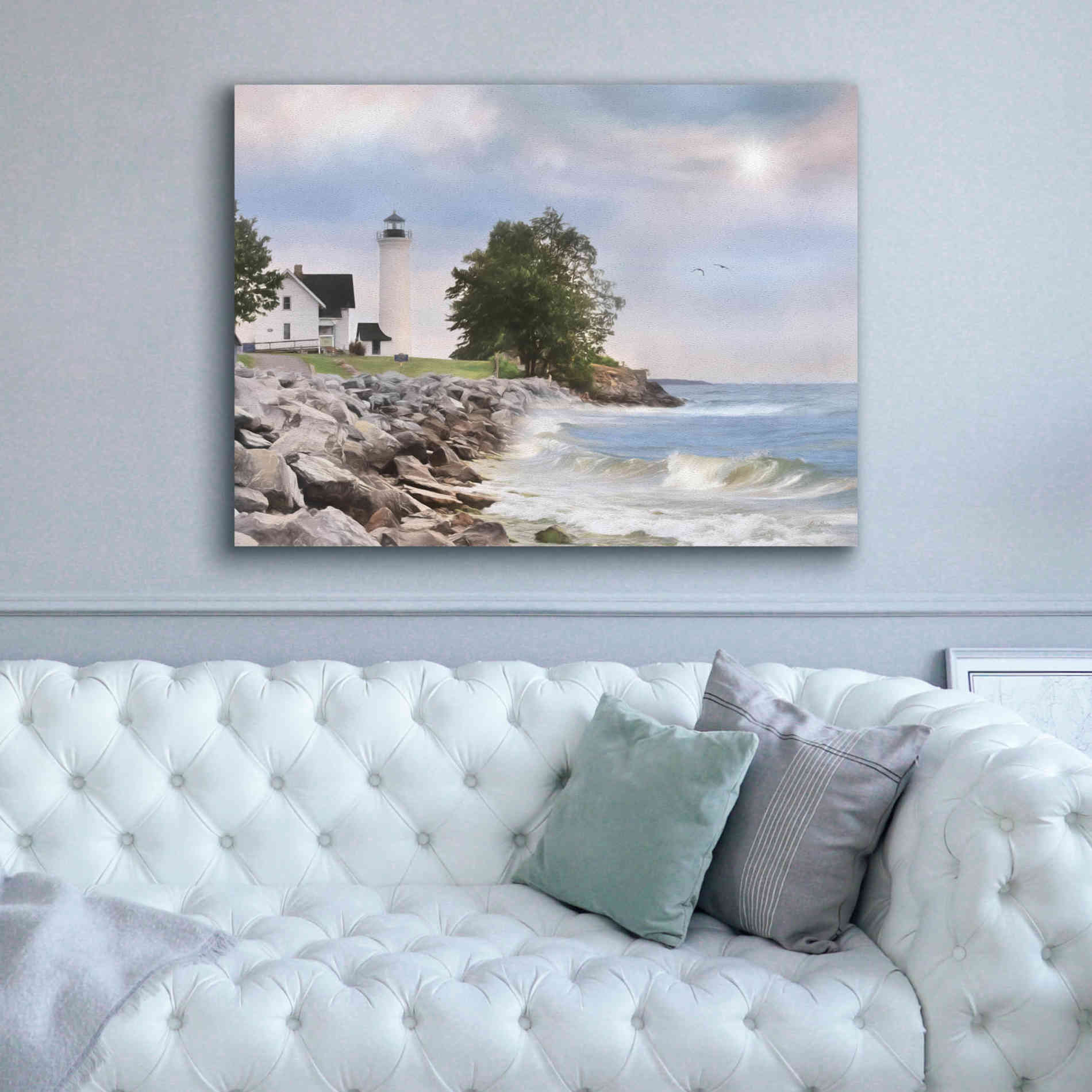 'Afternoon at Tibbetts Point' by Lori Deiter, Canvas Wall Art,54 x 40