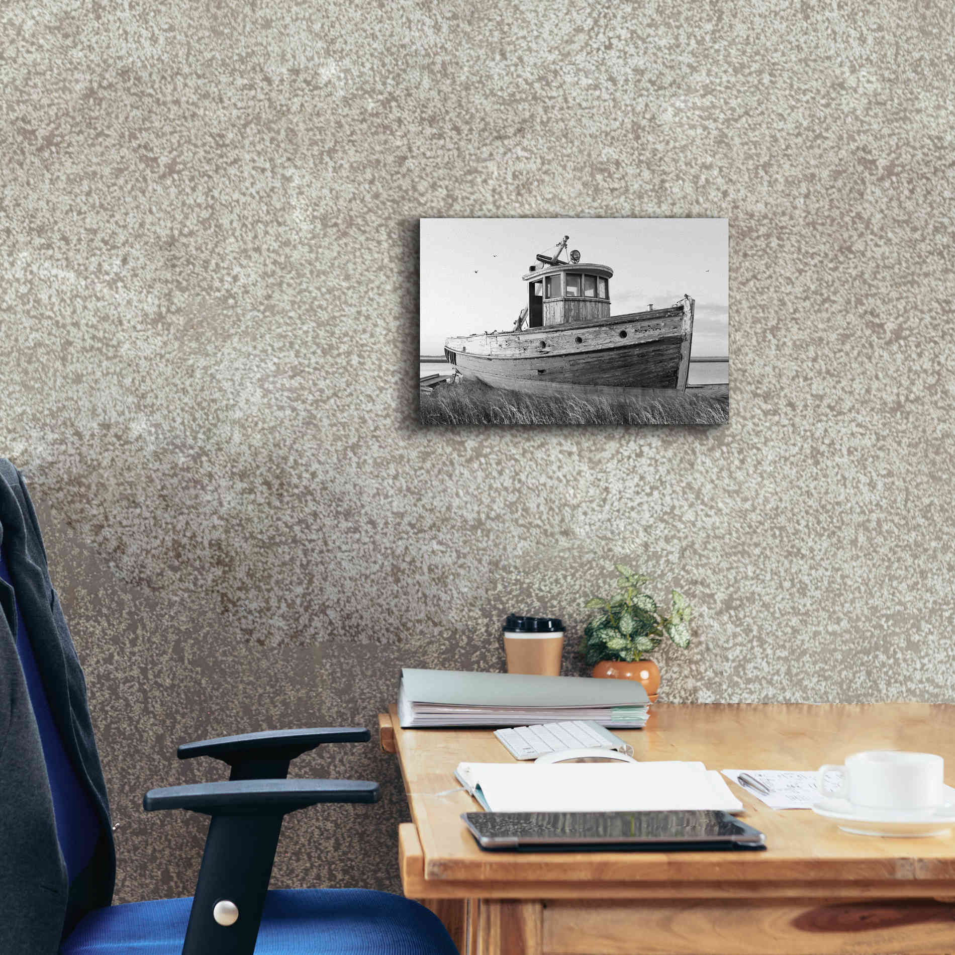 'This Old Boat I' by Lori Deiter, Canvas Wall Art,18 x 12