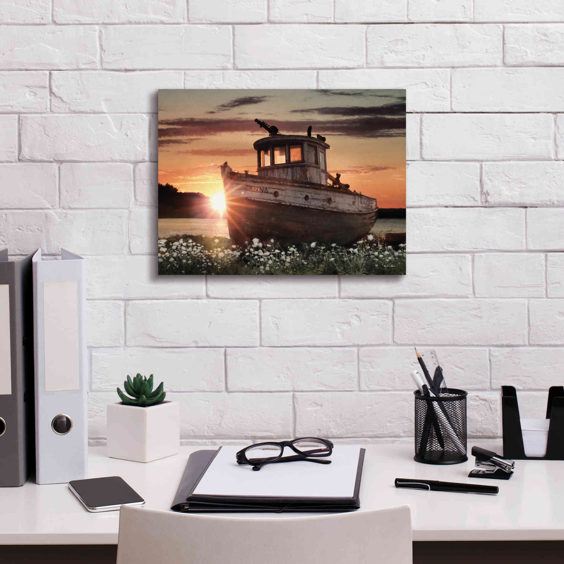 'Anna' by Lori Deiter, Canvas Wall Art,16 x 12