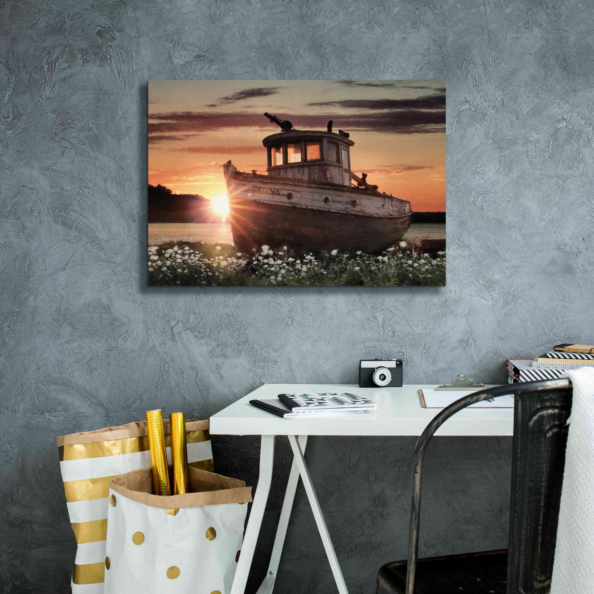 'Anna' by Lori Deiter, Canvas Wall Art,26 x 18