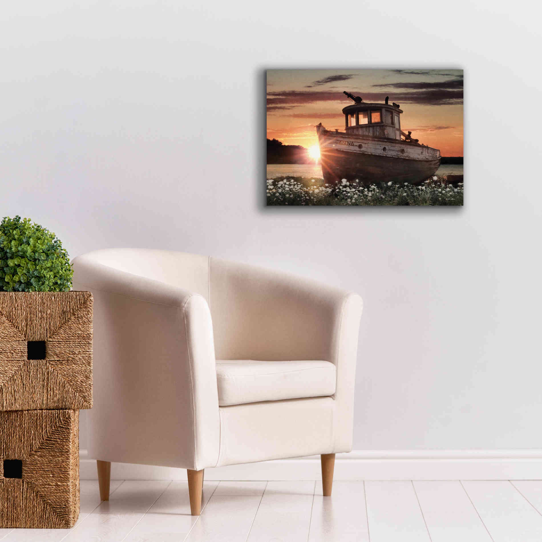 'Anna' by Lori Deiter, Canvas Wall Art,26 x 18