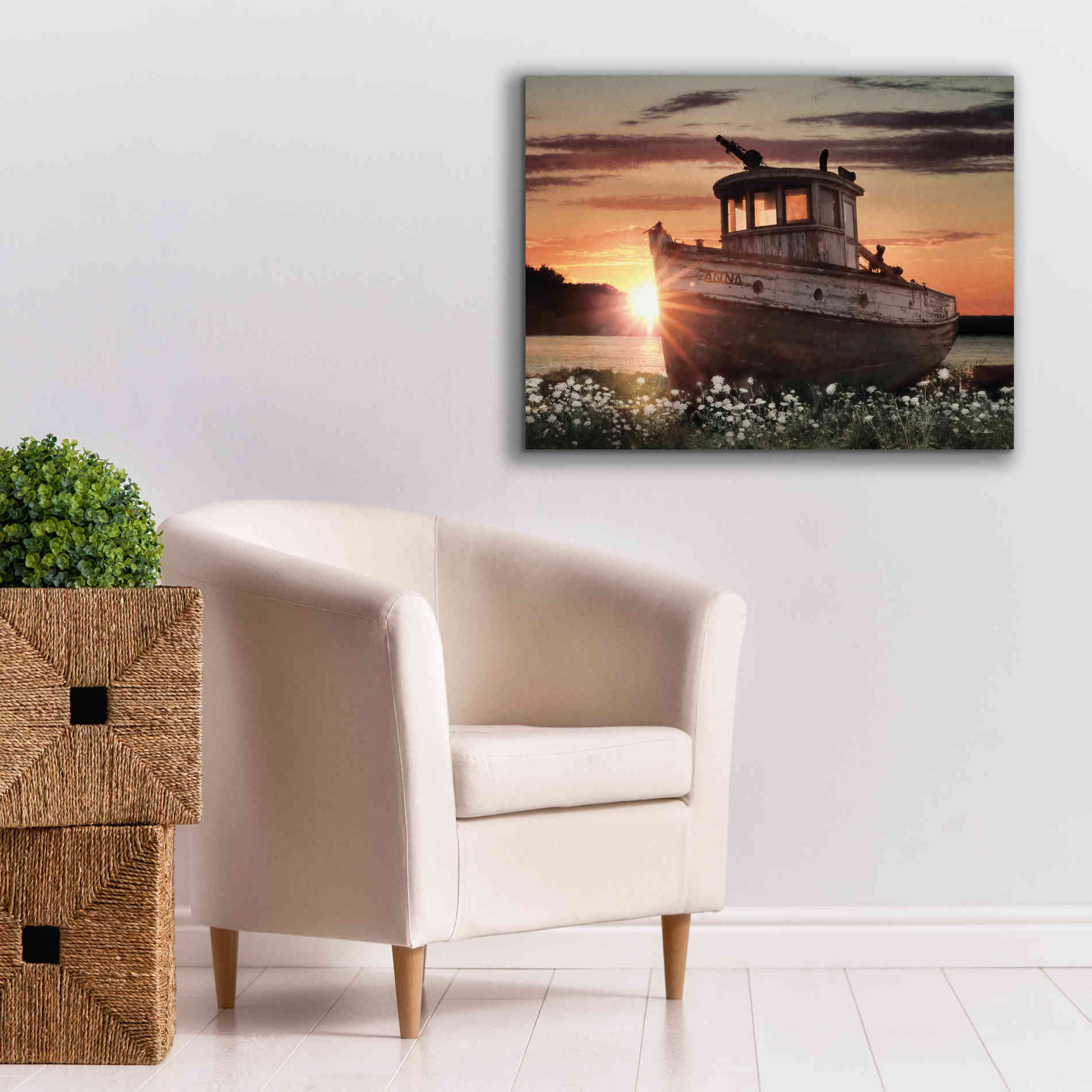 'Anna' by Lori Deiter, Canvas Wall Art,34 x 26