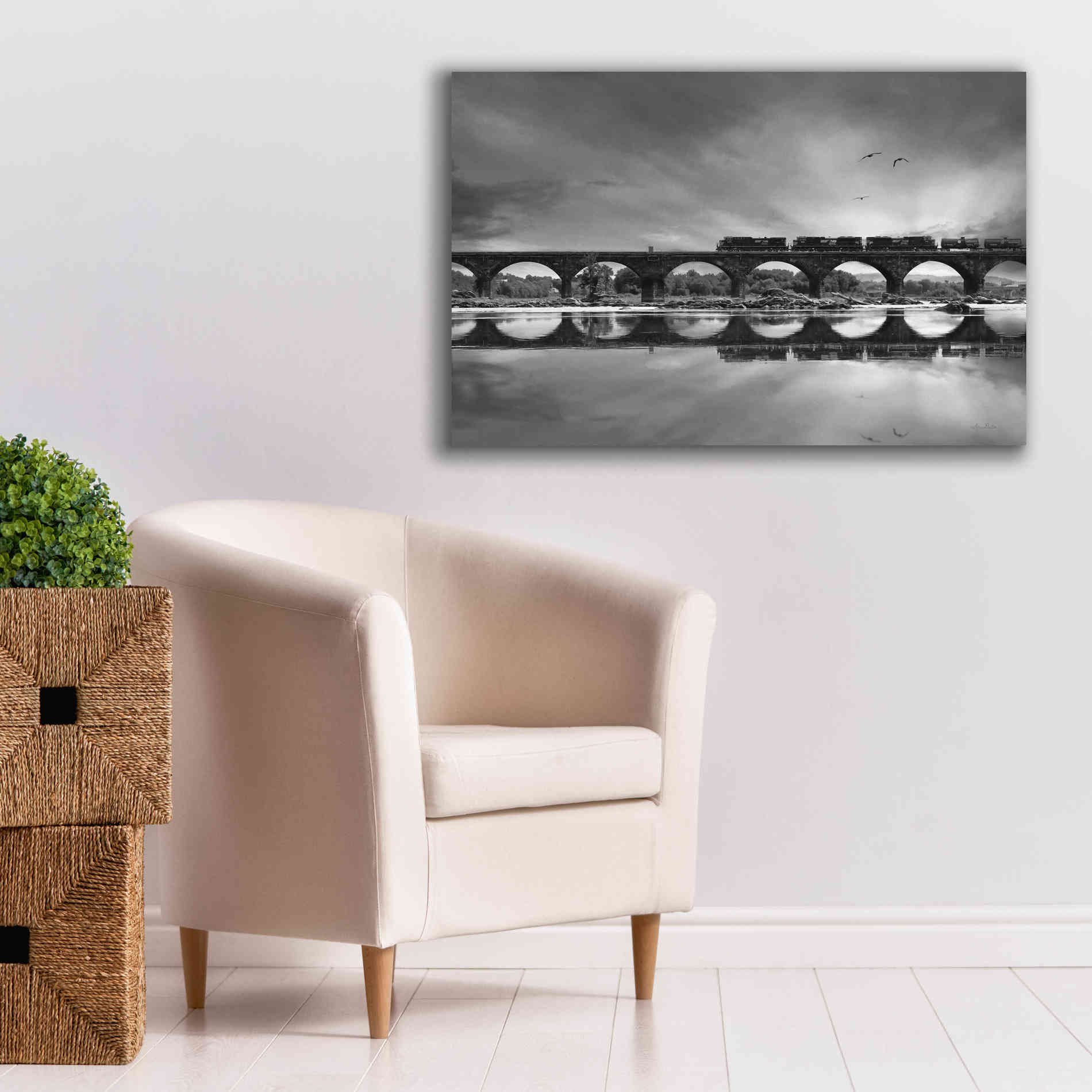 'All Aboard' by Lori Deiter, Canvas Wall Art,40 x 26