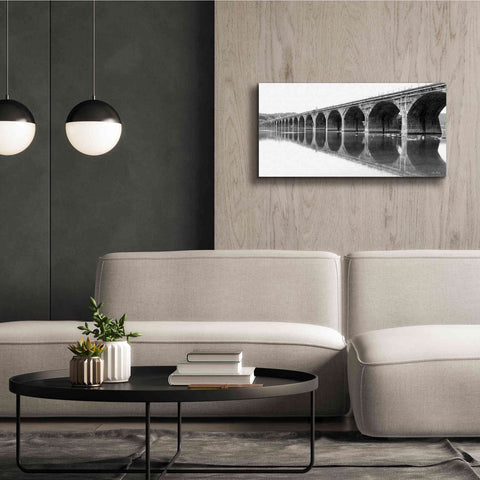 Image of 'Rockwell Bridge' by Lori Deiter, Canvas Wall Art,40 x 20
