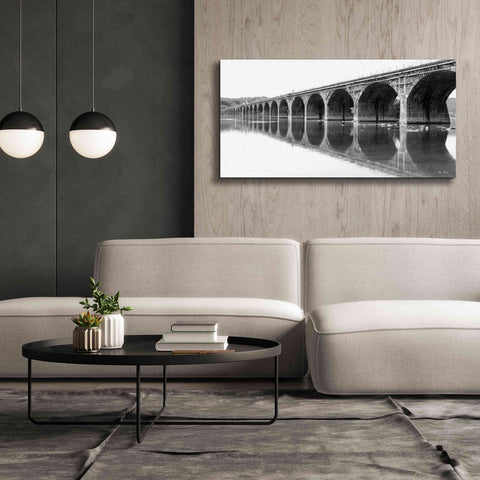 Image of 'Rockwell Bridge' by Lori Deiter, Canvas Wall Art,60 x 30