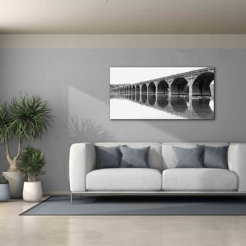 Image of 'Rockwell Bridge' by Lori Deiter, Canvas Wall Art,60 x 30