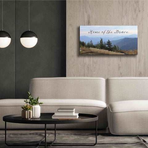 Image of 'Home of the Brave' by Lori Deiter, Canvas Wall Art,40 x 20