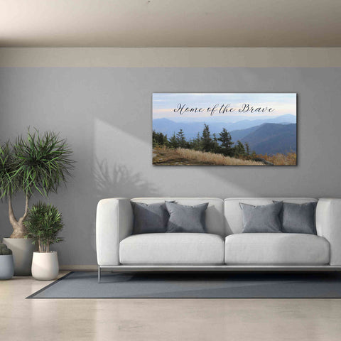 Image of 'Home of the Brave' by Lori Deiter, Canvas Wall Art,60 x 30