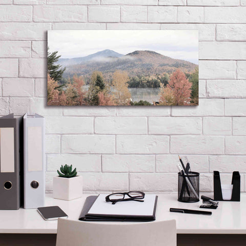 Image of 'Whiteface Mountain' by Lori Deiter, Canvas Wall Art,24 x 12