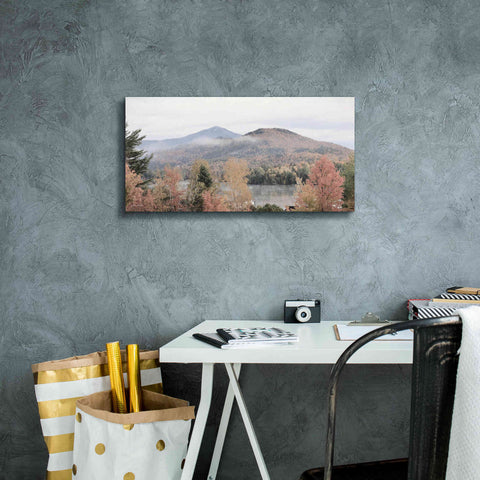Image of 'Whiteface Mountain' by Lori Deiter, Canvas Wall Art,24 x 12