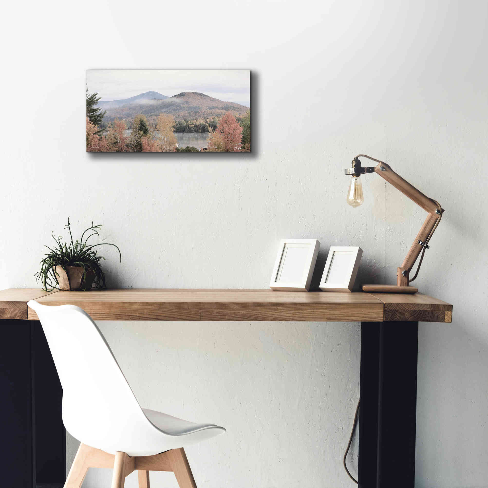 'Whiteface Mountain' by Lori Deiter, Canvas Wall Art,24 x 12