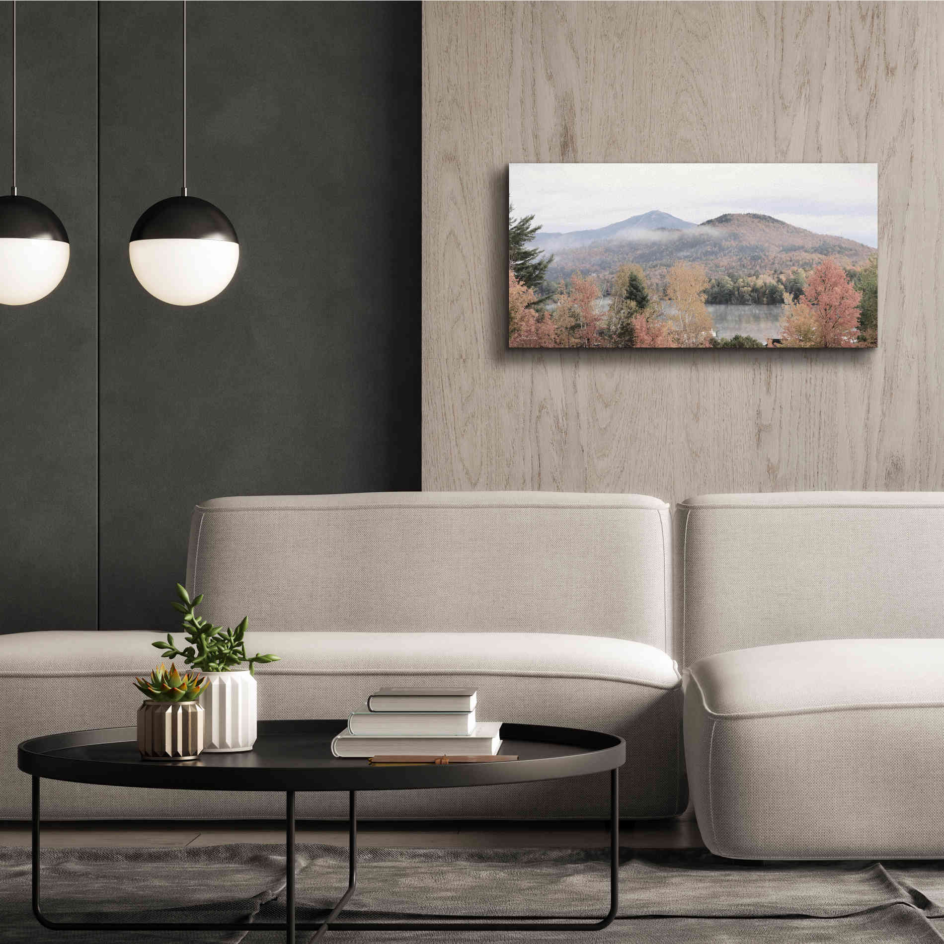 'Whiteface Mountain' by Lori Deiter, Canvas Wall Art,40 x 20