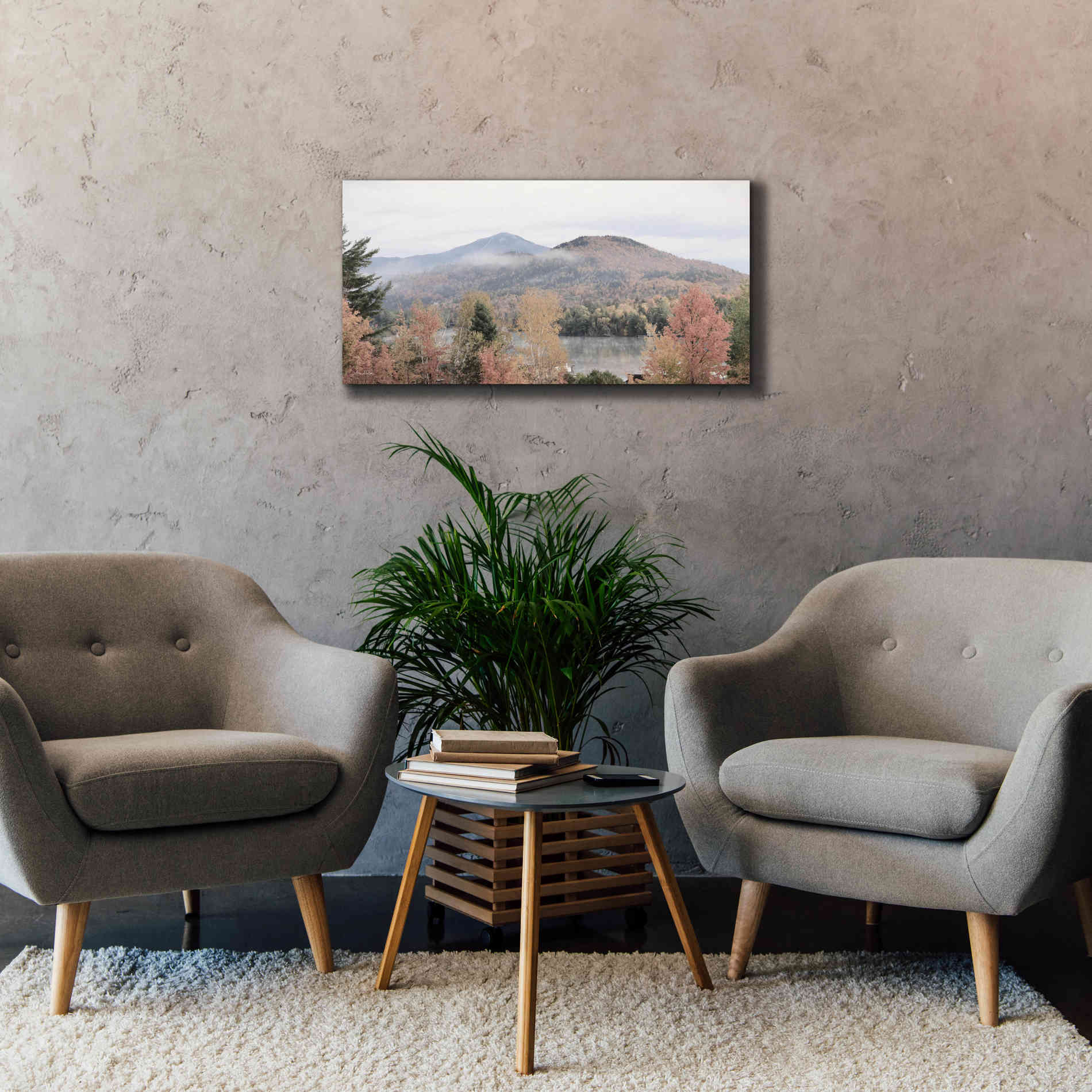 'Whiteface Mountain' by Lori Deiter, Canvas Wall Art,40 x 20