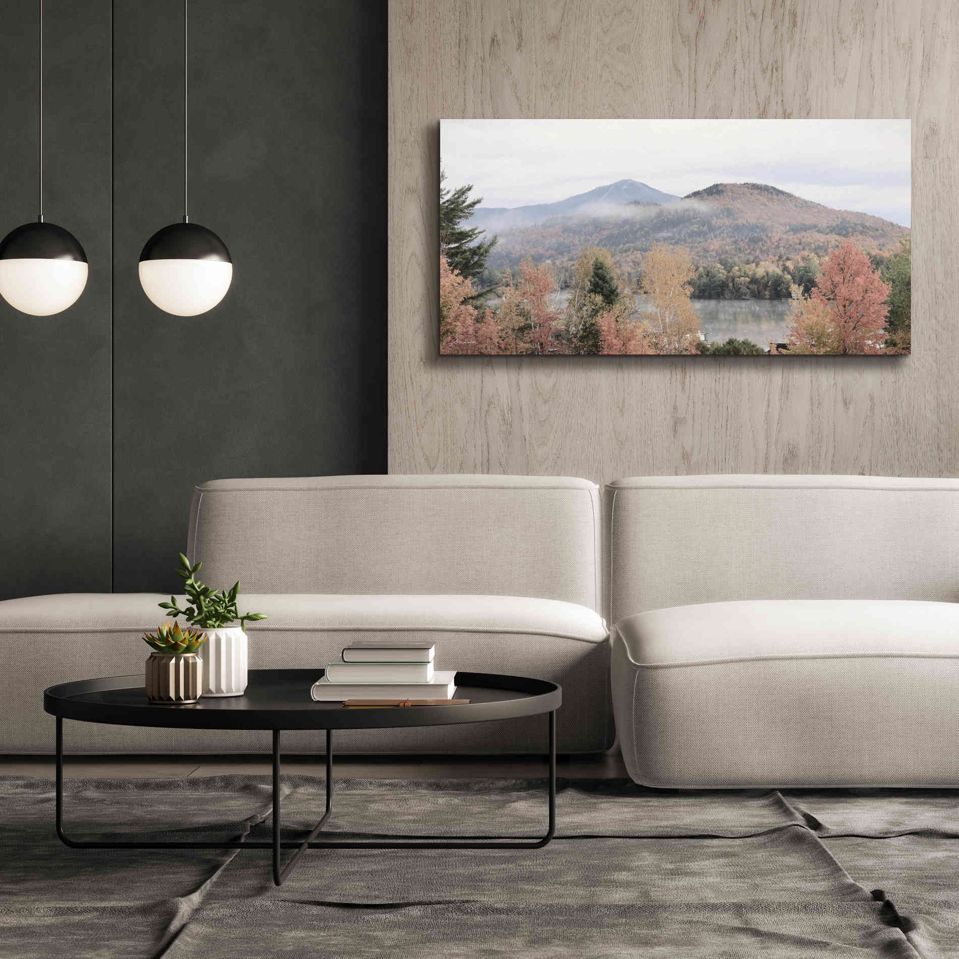 'Whiteface Mountain' by Lori Deiter, Canvas Wall Art,60 x 30