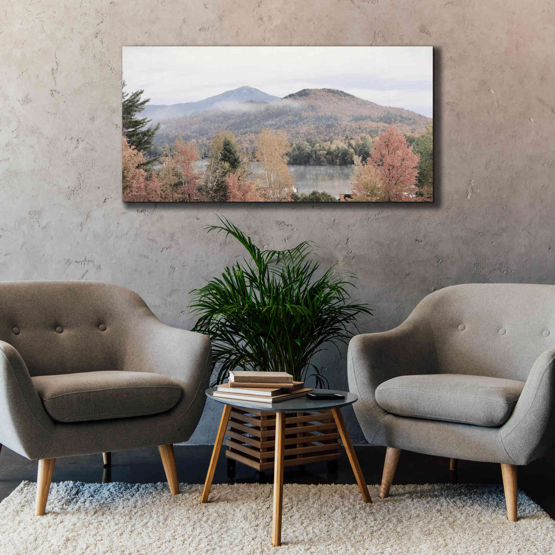 'Whiteface Mountain' by Lori Deiter, Canvas Wall Art,60 x 30