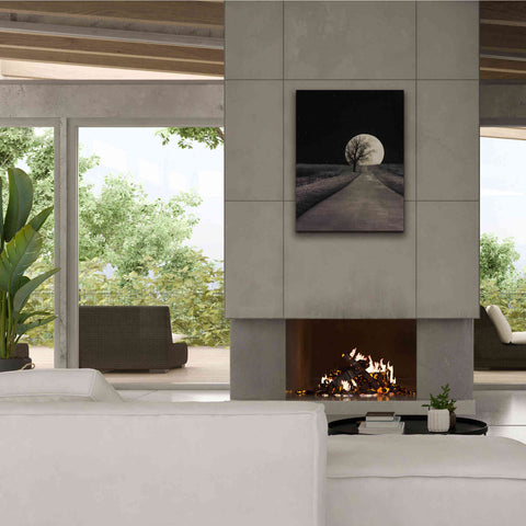 Image of 'Moonlit Country Road' by Lori Deiter, Canvas Wall Art,26 x 34