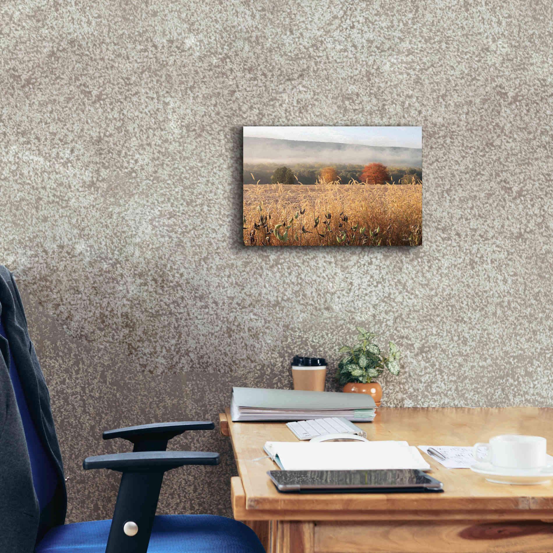 'Autumn Shades' by Lori Deiter, Canvas Wall Art,18 x 12