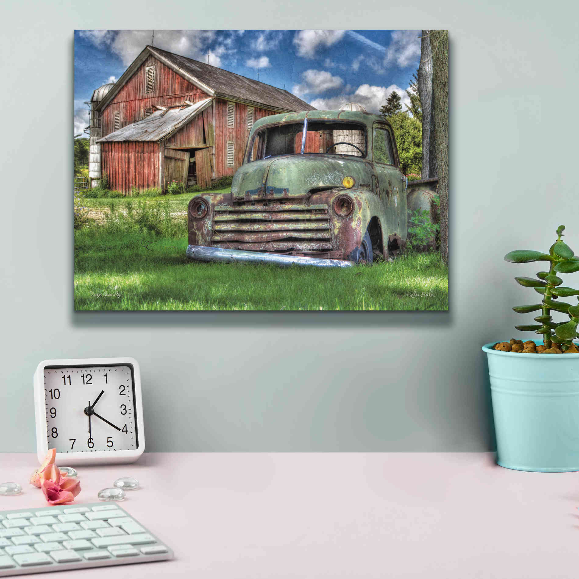 'Days Gone By' by Lori Deiter, Canvas Wall Art,16 x 12